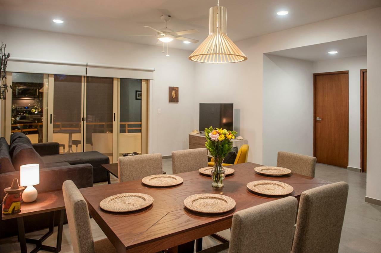 Serene modern condo, 2 BD&snorkel&200 MB WIFI Tulum Exterior foto